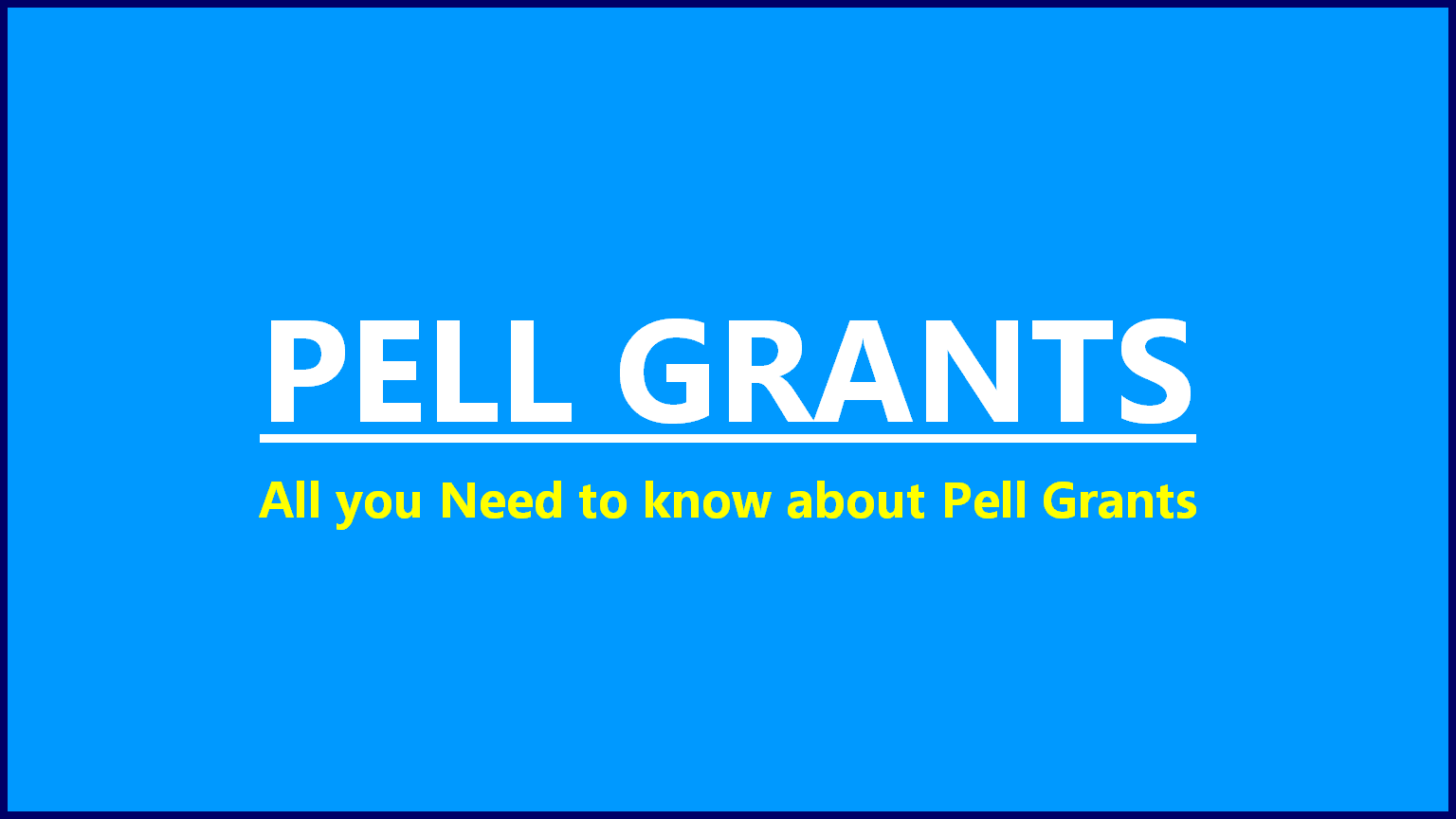 Pell Grants