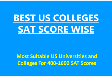 Best US Colleges for each SAT Score range