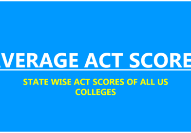 Average ACT Scores of US colleges