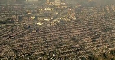 California wildfire and University of Arizona