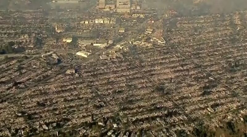 California wildfire and University of Arizona