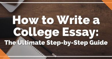 How ,.to write College Essay